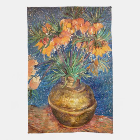 Vincent van Gogh - Imperial Fritillaries Theedoek (Verticaal)