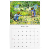 Vincent van Gogh Impressionisme Kunst Kalender (Mar 2027)