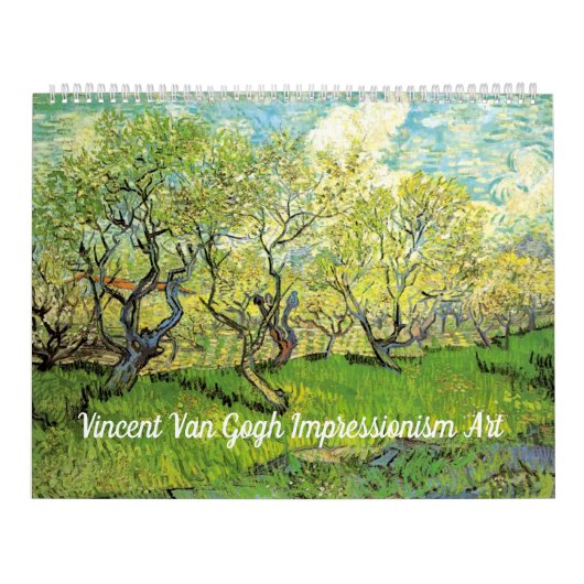 Vincent van Gogh Impressionisme Kunst Kalender (Hoes)