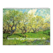 Vincent van Gogh Impressionisme Kunst Kalender (Hoes)