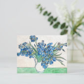 Vincent van Gogh Impressionist Floral Briefkaart (Staand voorkant)
