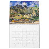 Vincent van Gogh in Auvers-sur-Oise Kalender (Jan 2027)