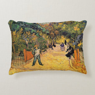 Vincent van Gogh - Ingang tot openbaar park, Arles Accent Kussen