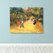 Vincent van Gogh - Ingang tot openbaar park, Arles Canvas Afdruk (Insitu (Houten vloer))