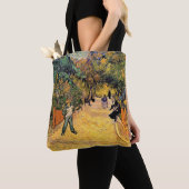 Vincent van Gogh - Ingang van openbaar park, Arles Tote Bag (Dichtbij)