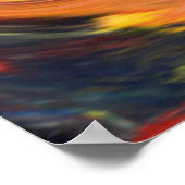 Vincent Van Gogh inspiratie Poster (Hoek)