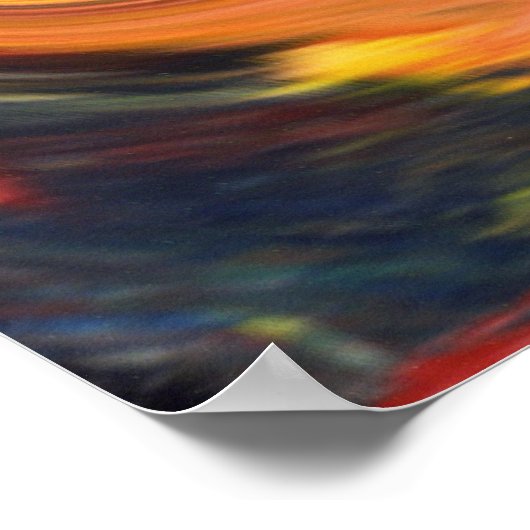 Vincent Van Gogh inspiratie Poster (Hoek)