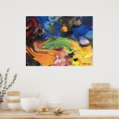 Vincent Van Gogh inspiratie Poster (Keuken)