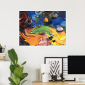 Vincent Van Gogh inspiratie Poster (Thuiskantoor)