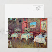 Vincent Van Gogh - Interieur van een restaurant Briefkaart (Voorkant / Achterkant)