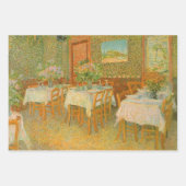 Vincent van Gogh - Interieur van een restaurant Inpakpapier Vel (Voorkant)