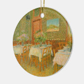 Vincent van Gogh - Interieur van een restaurant Keramisch Ornament (Links)