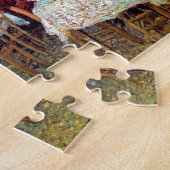 Vincent Van Gogh - Interieur van een restaurant Legpuzzel (Zijkant)