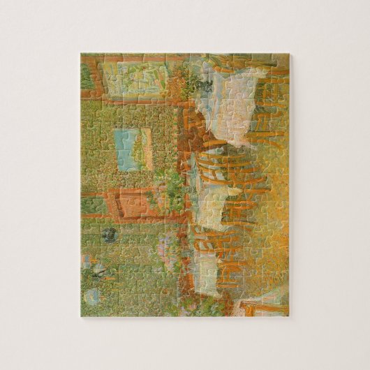 Vincent van Gogh - Interieur van een restaurant Legpuzzel (Verticaal)