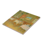 Vincent van Gogh - Interieur van een restaurant Tegeltje (Zijkant)