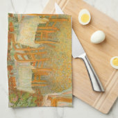 Vincent van Gogh - Interieur van een restaurant Theedoek (Quarter Fold)