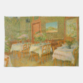 Vincent van Gogh - Interieur van een restaurant Theedoek (Horizontaal)