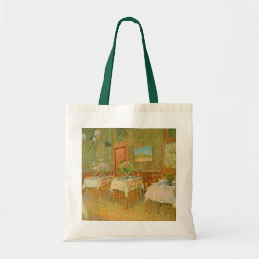 Vincent van Gogh - Interieur van een restaurant Tote Bag (Voorkant)