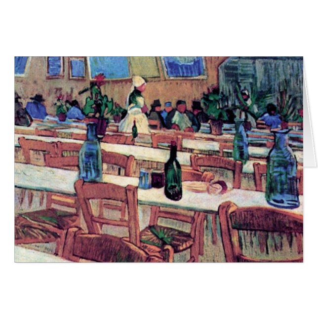 Vincent Van Gogh - Interieur van restaurant (Voorkant Horizontaal)