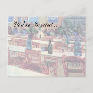 Vincent Van Gogh - Interieur van restaurant Kaart