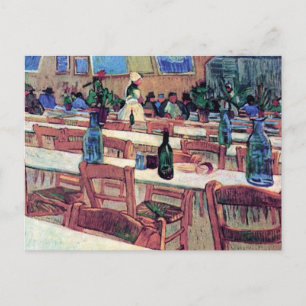 Vincent van Gogh - interieur van restaurants Briefkaart