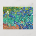 Vincent Van Gogh Iopen Floral  Fine Art Briefkaart<br><div class="desc">Vincent Van Gogh Irises Floral  Fine Art Briefkaart</div>