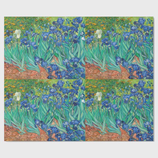 Vincent Van Gogh Iopen Floral  Fine Art Cadeaupapier (Vlak)