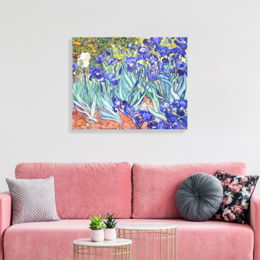Vincent Van Gogh Iopen Floral  Fine Art Canvas Afdruk (Insitu (Woonkamer))