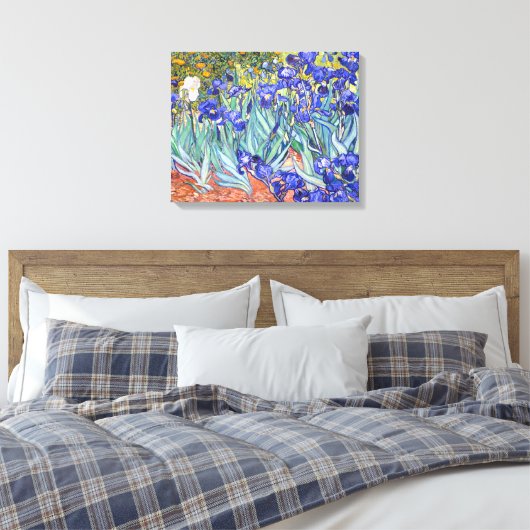 Vincent Van Gogh Iopen Floral Fine Art Canvas Afdruk (Insitu (Slaapkamer))