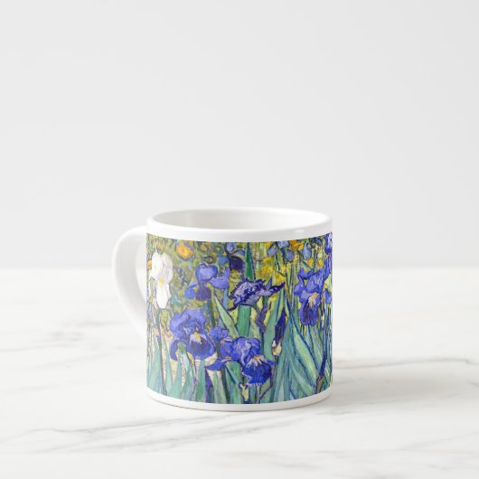 Vincent Van Gogh Iopen Floral Fine Art Espresso Kop (Links)