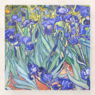 Vincent Van Gogh Iopen Floral  Fine Art Glazen Onderzetter