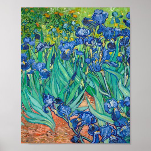 Vincent Van Gogh Iopen Floral  Fine Art Poster (Voorkant)