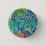 Vincent Van Gogh Iopen Floral  Fine Art Ronde Button 3,2 Cm<br><div class="desc">Vincent Van Gogh Irises Floral  Fine Art Button</div>