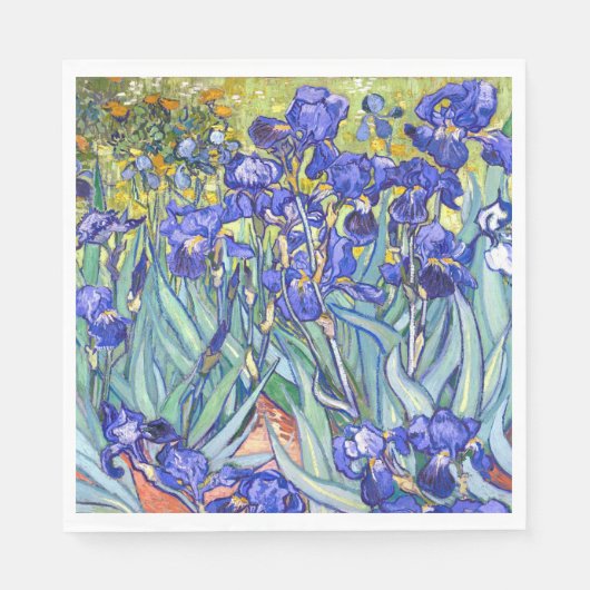Vincent Van Gogh Iopen Floral Fine Art Servet (Voorkant)