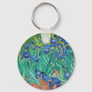Vincent Van Gogh Iopen Floral  Fine Art Sleutelhanger