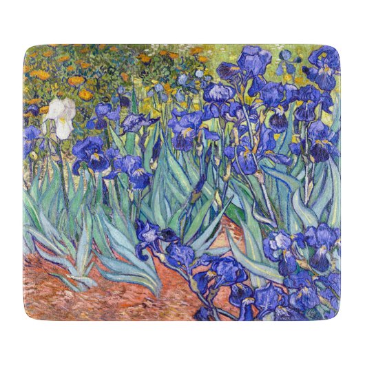 Vincent Van Gogh Iopen Floral  Fine Art Snijplank (Voorkant)
