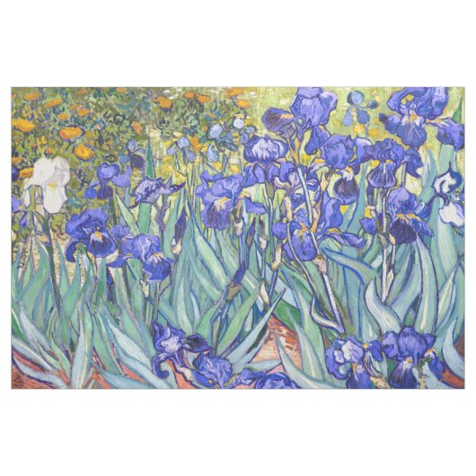 Vincent Van Gogh Iopen Floral Fine Art Stof (Yard (91,4 cm))