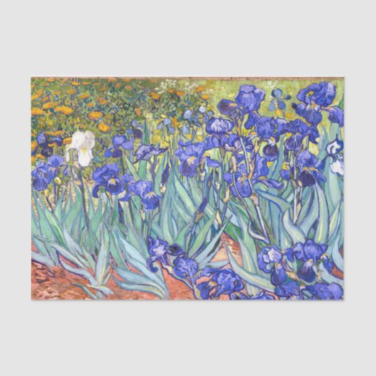 Vincent Van Gogh Iopen Floral  Fine Art Tissuepapier (Voorkant)