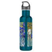 Vincent Van Gogh Iopen Floral Fine Art Waterfles (Achterkant)