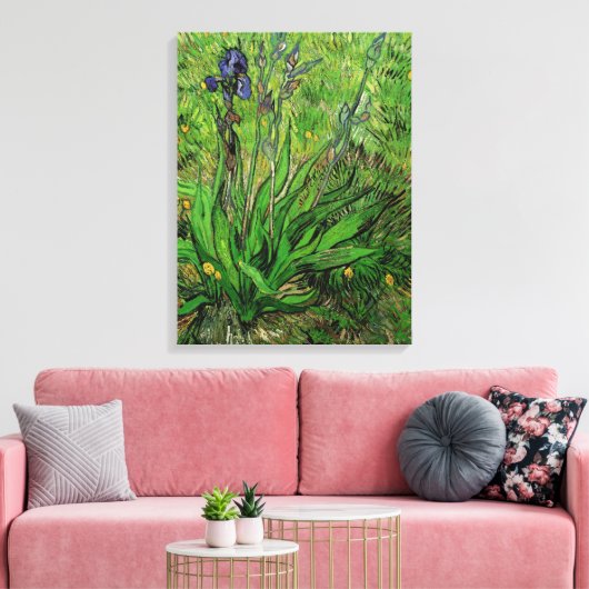 Vincent van Gogh - Iris Canvas Afdruk (Insitu (Woonkamer))