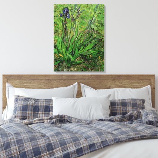 Vincent van Gogh - Iris Canvas Afdruk (Insitu (Slaapkamer))