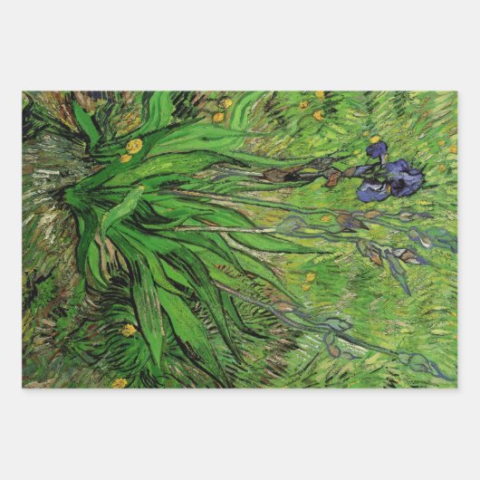 Vincent van Gogh - Iris Inpakpapier Vel (Voorkant 2)