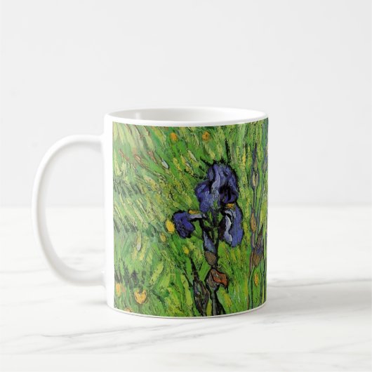 Vincent van Gogh - Iris Koffiemok (Links)