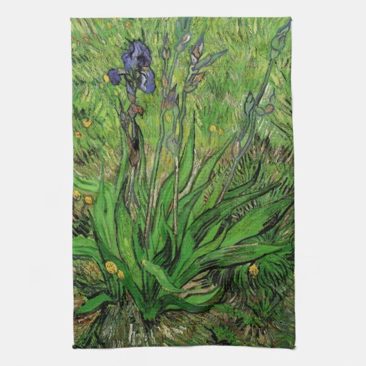 Vincent van Gogh - Iris Theedoek (Verticaal)