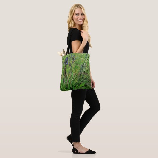 Vincent van Gogh - Iris Tote Bag (Op model)