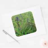 Vincent van Gogh - Iris Vierkante Sticker (Envelop)
