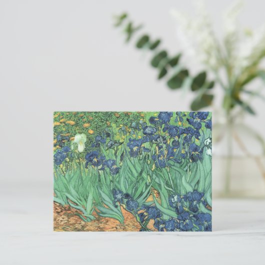 Vincent van Gogh | Irises, 1889 Briefkaart (Staand voorkant)