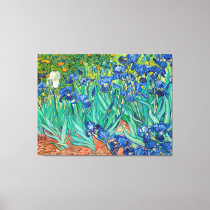 VINCENT VAN GOGH - Irises 1889 Canvas Afdruk
