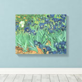 Vincent van Gogh | Irises, 1889 Canvas Afdruk (Insitu (Houten vloer))