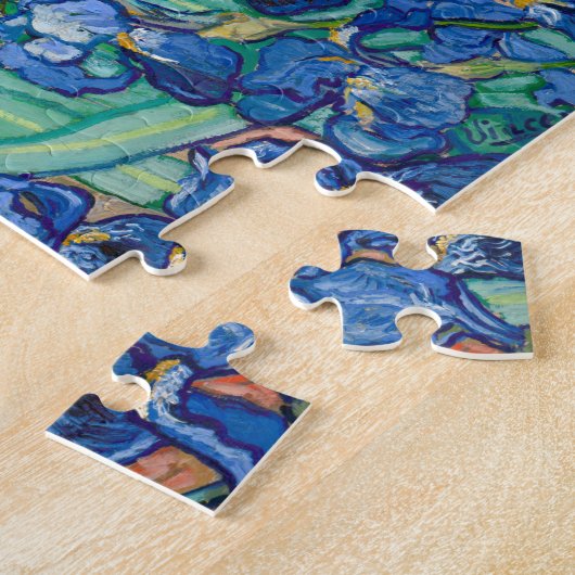 VINCENT VAN GOGH - Irises 1889 Legpuzzel (Zijkant)